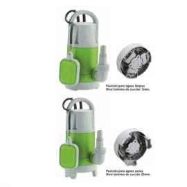 Electrobomba sumergible para achiques - DUAL