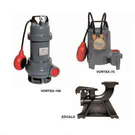 Electrobomba sumergible achique y residuales  VORTEX