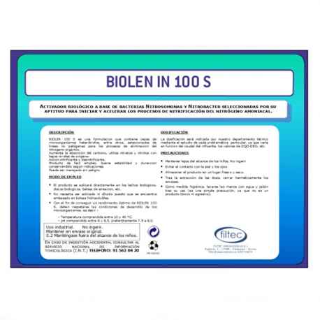 Digestión Nitrógeno BIOLEN IN 100 S