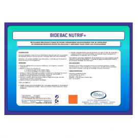 Biofijación bacterias aerobias BIDEBAC NUTRIF+
